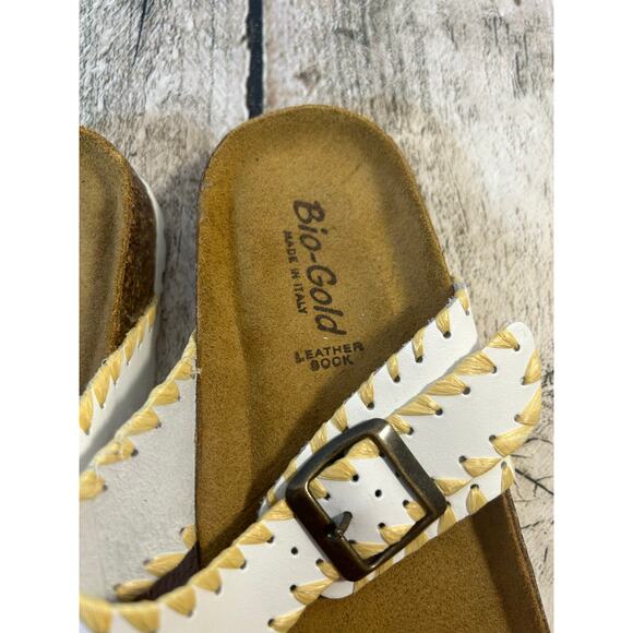 BIO-GOLD Women’s Made in Italy Sandals / Size: 9 - Picture 3 of 10
